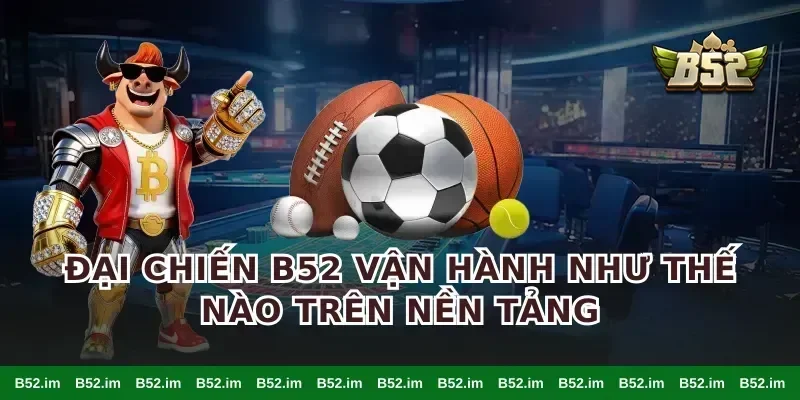 đại chiến B52 vận hành như thế nào trên nền tảng